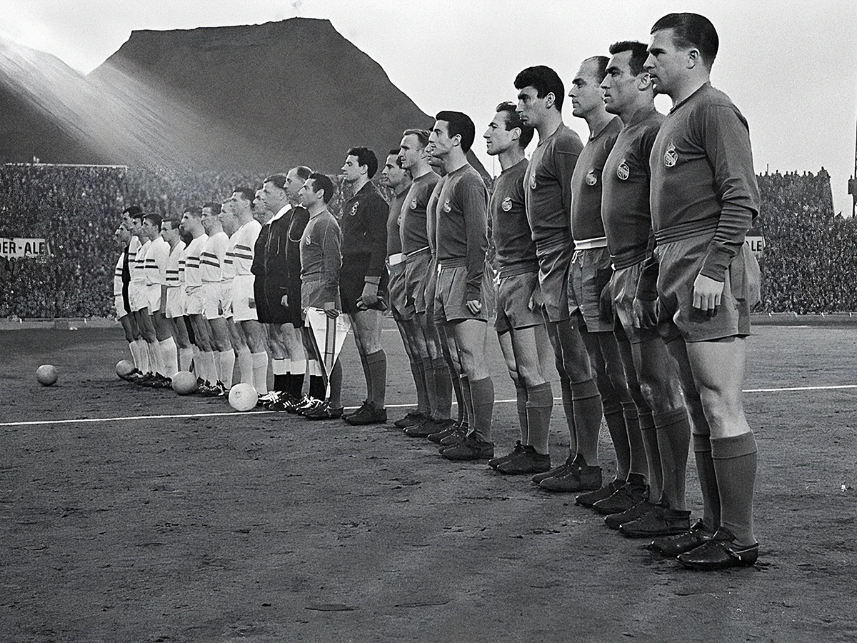 Final de la Copa de Europa contra el Benfica de 1962