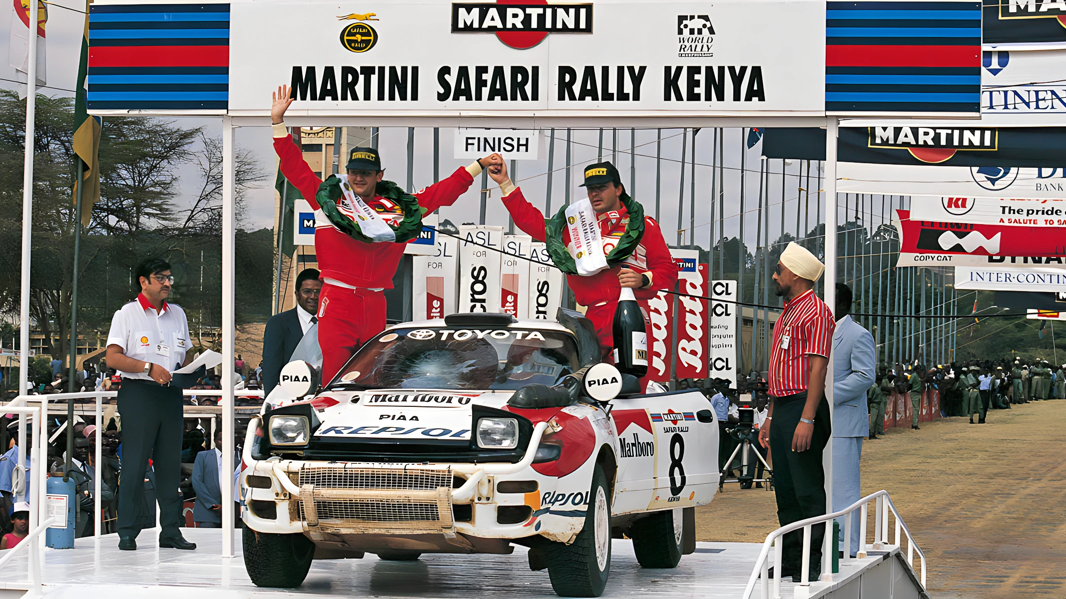 Carlos Sainz gana el Mundial de Rallies de 1991