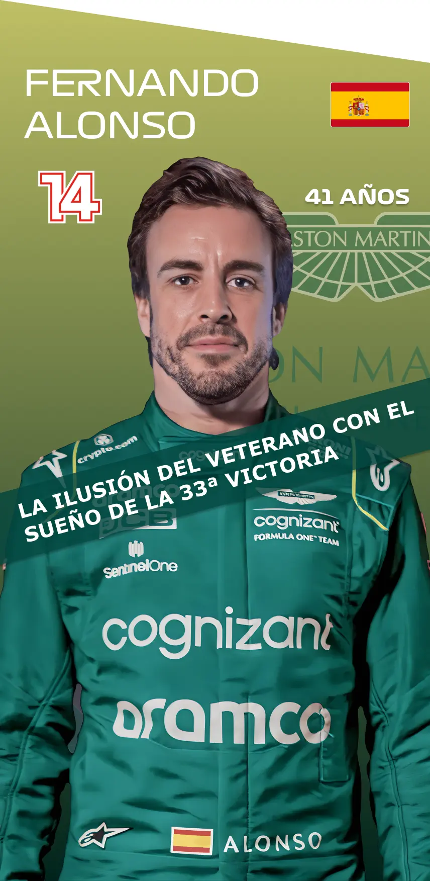 Fernando Alonso: La ilusión del veterano con el sueño de la 33ª victoria