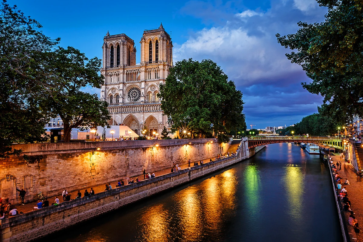 La catedral de Notre Dame en 2017