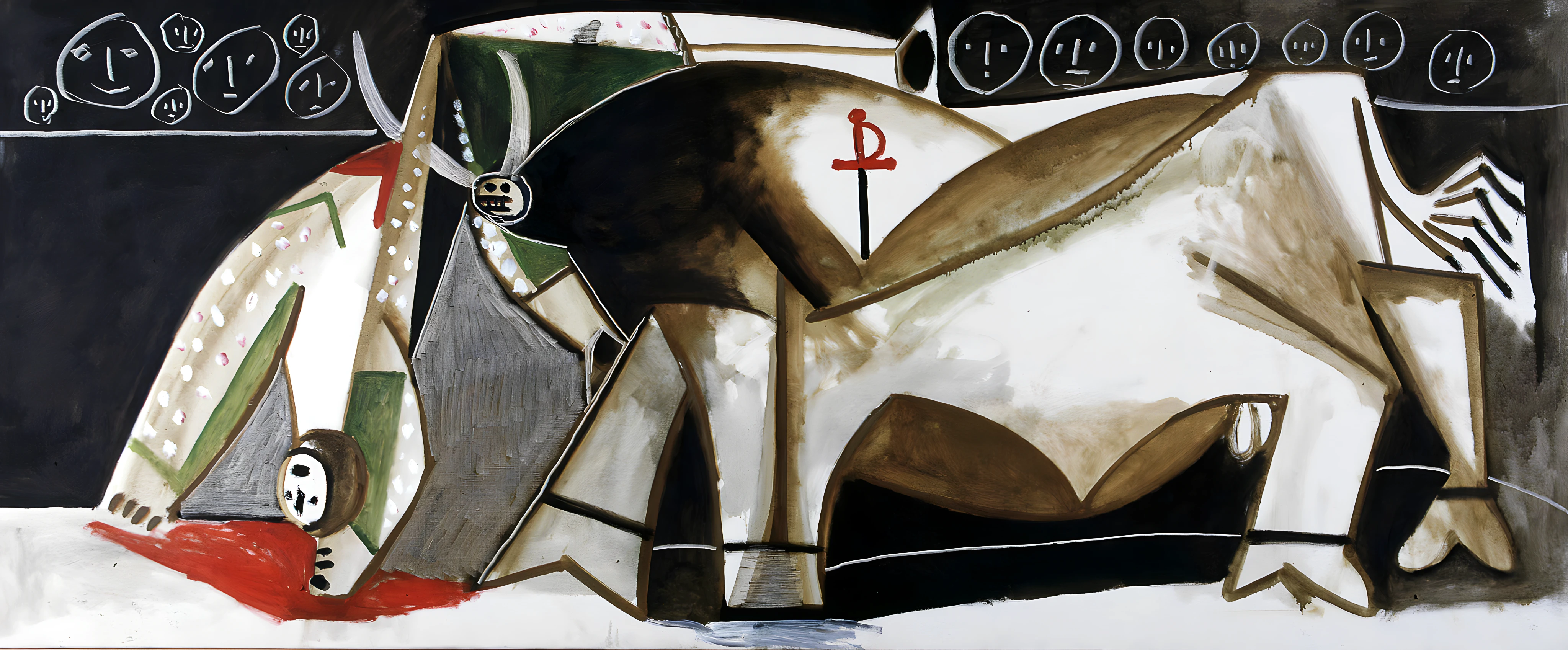El picador volteado de Pablo Picasso (1955)